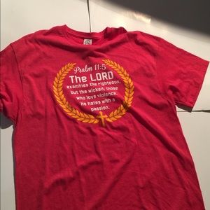 The Lord examines the heart saved me!) Custom Tee